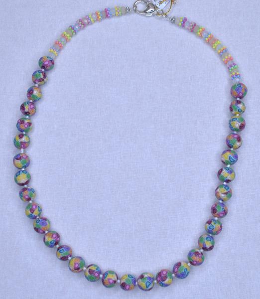 Rainbow Beaded Necklace picture