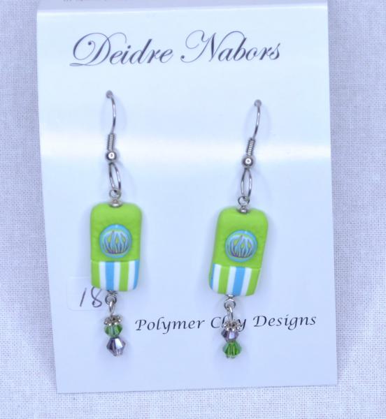 Lime Green Earrings picture