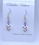 Snowman Earrings