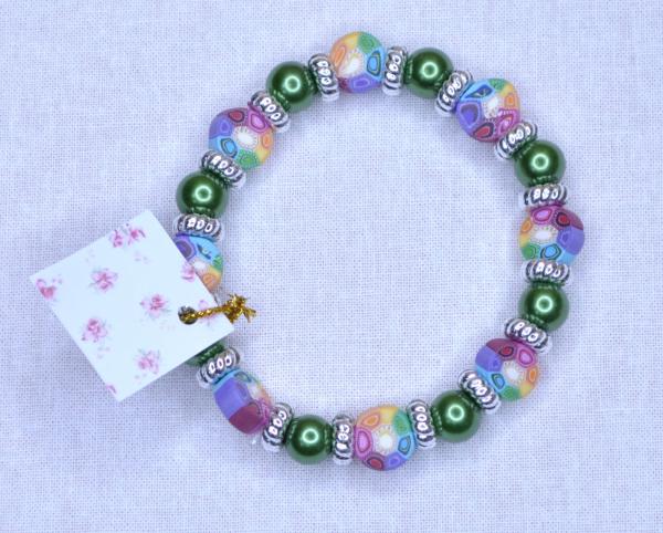 Rainbow Bead Bracelet picture