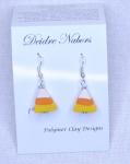 Candy Corn Earrings