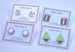 Christmas Post Earrings - Choose 2