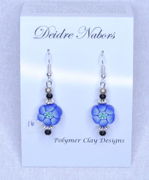 Blue Flower Earring picture