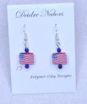 Flag Earrings