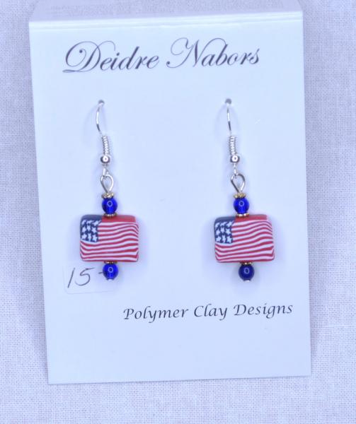 Flag Earrings