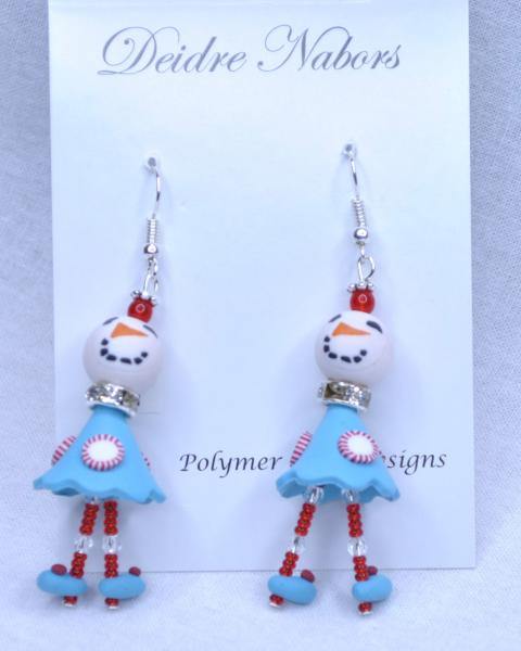 Snowgirl Earring 1 picture