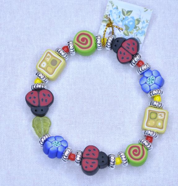 Lady Bug Bracelet