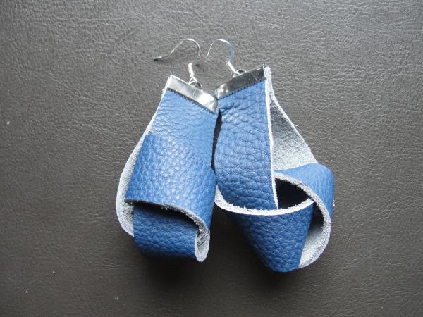 Leather Knot Earrings picture