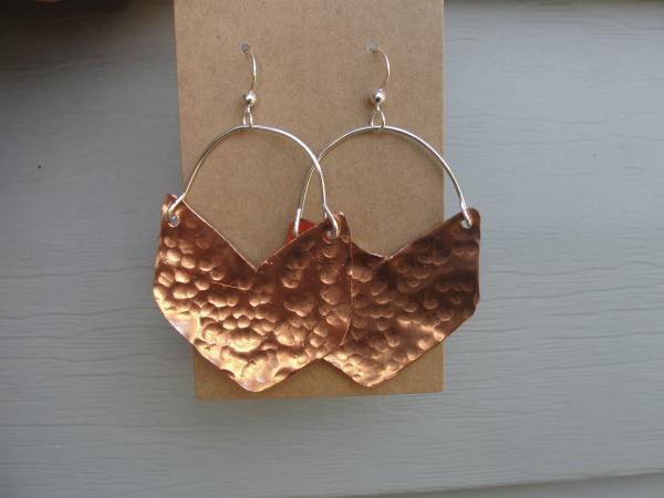 Mixed Metal Hoop Earrings picture