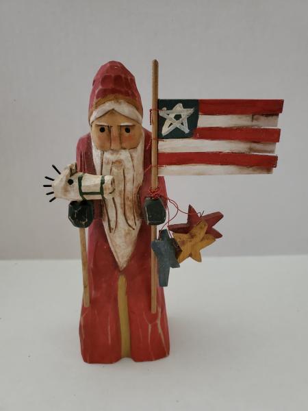 Patriotic Santa