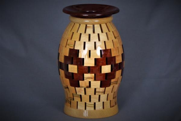 #352 segmented vase