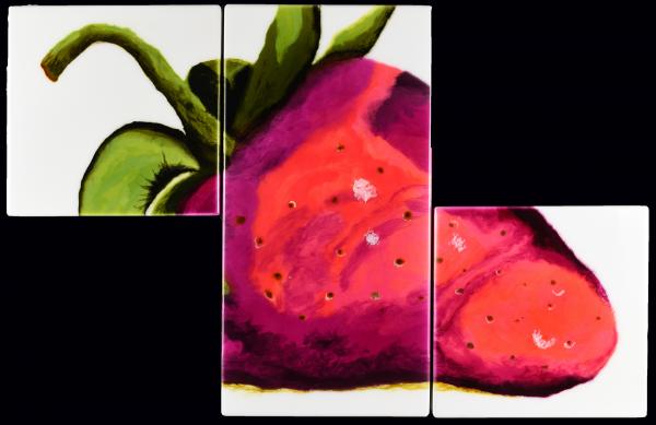 Strawberry Triptych