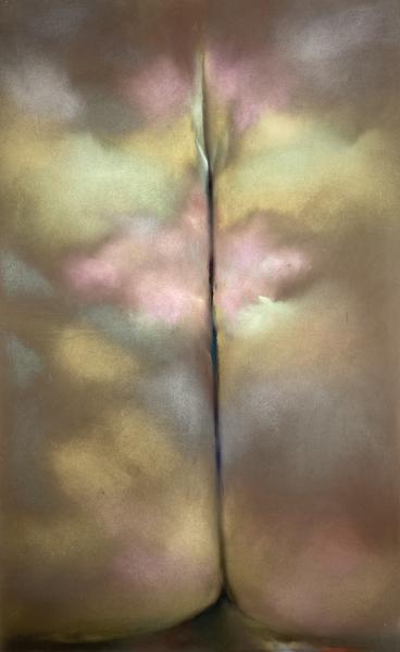 Solitary Tree in Copper and Silver