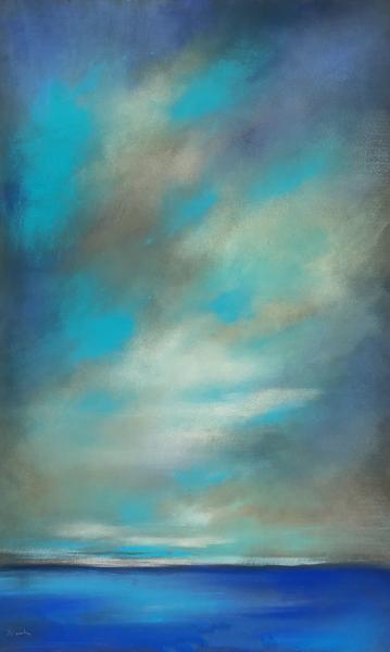 Teal Sky over Ocean