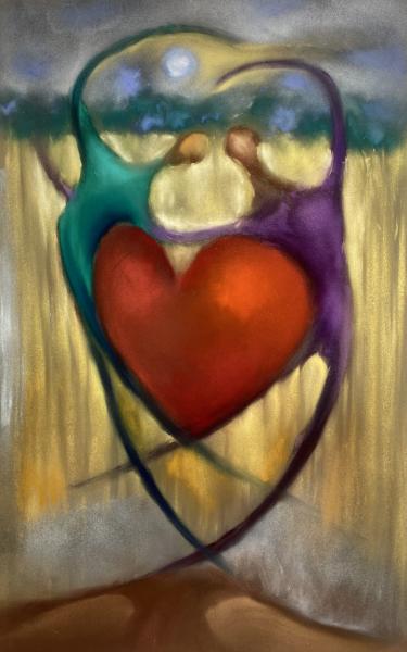 Private Spaces-- Red Heart