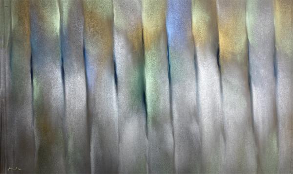 Silver Spaces Between Trees