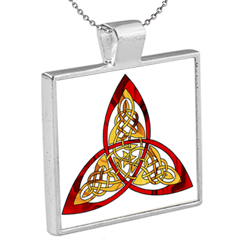 Triquetra Pendant with Chain