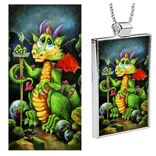 Snorkeldragon Pendant with Chain picture