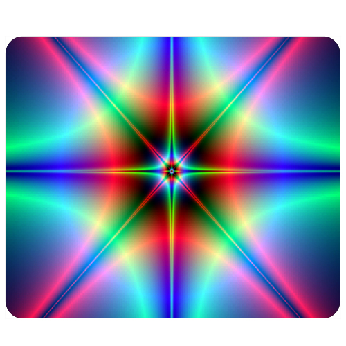Radiating Star Mousepad picture