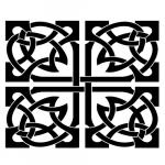 Celtic Squares Mousepad