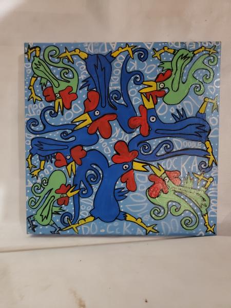 Party Bird round and round