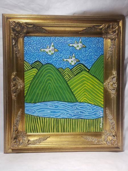 Pretty Birds and the Mountains