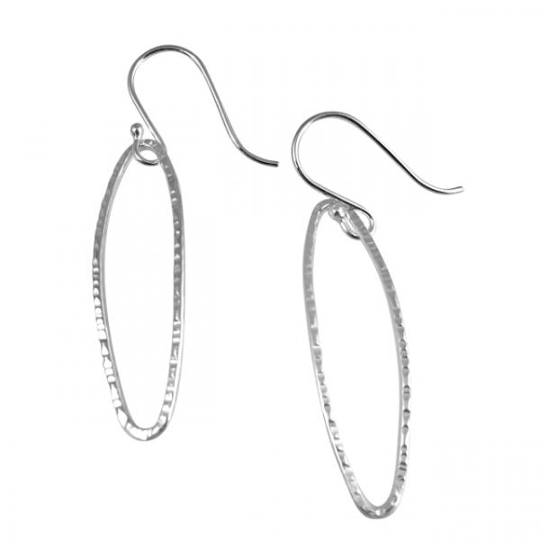 Sterling Silver Elliptical Earrings picture