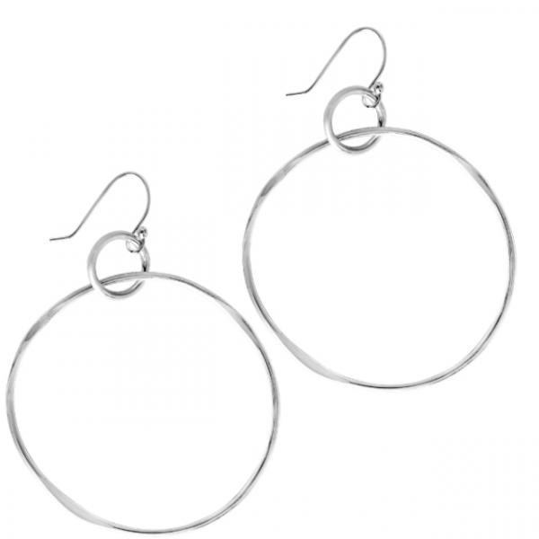 Silver Hoop Earrings picture