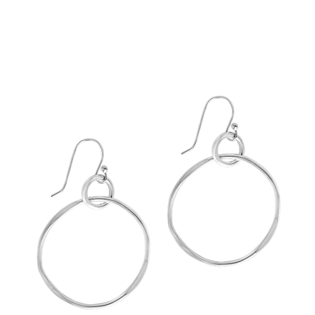 Silver Hoop Earrings picture