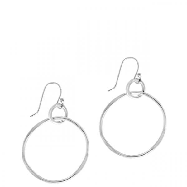 Silver Hoop Earrings picture