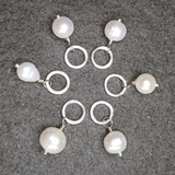 Set of Sterling Silver & Freshwater Pearl Stitch Markers