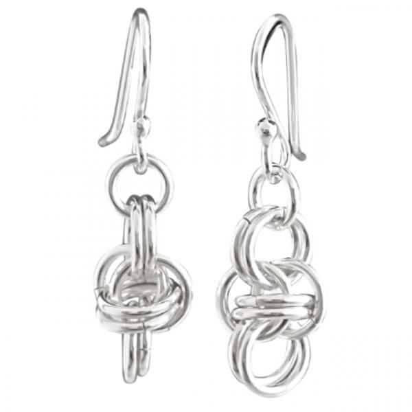 Sterling Silver Link Earrings picture