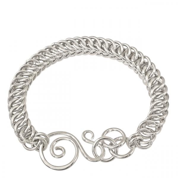 Sterling Silver Chain Link Bracelet - Persian
