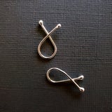 Set of Sterling Silver Convertible Stitch Markers picture