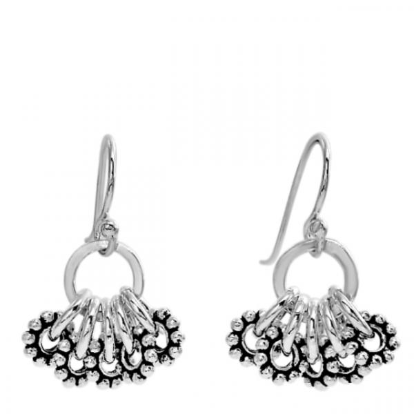 Sterling Silver Clover Earrings picture