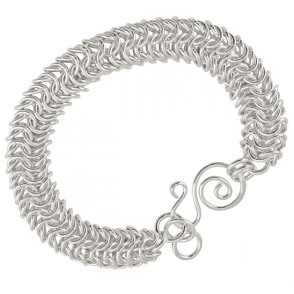 Sterling Silver Chain Link Bracelet - Snake Chain