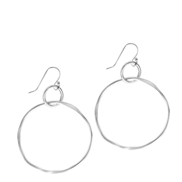 Silver Hoop Earrings picture