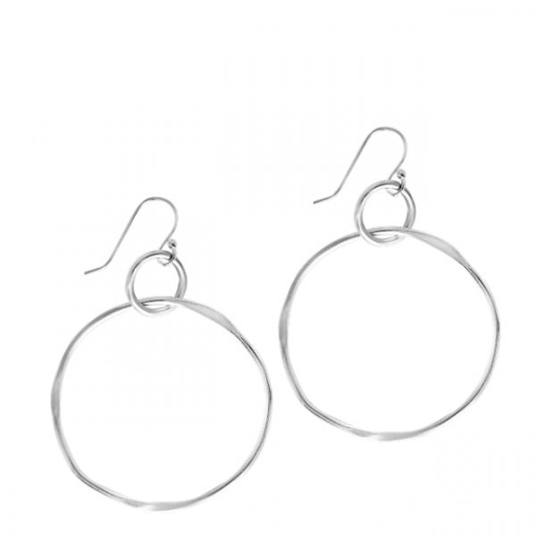 Silver Hoop Earrings picture