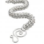 Sterling Silver Chain Bracelet - Foxtail