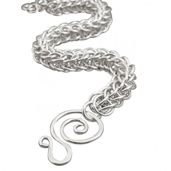 Sterling Silver Chain Bracelet - Foxtail picture