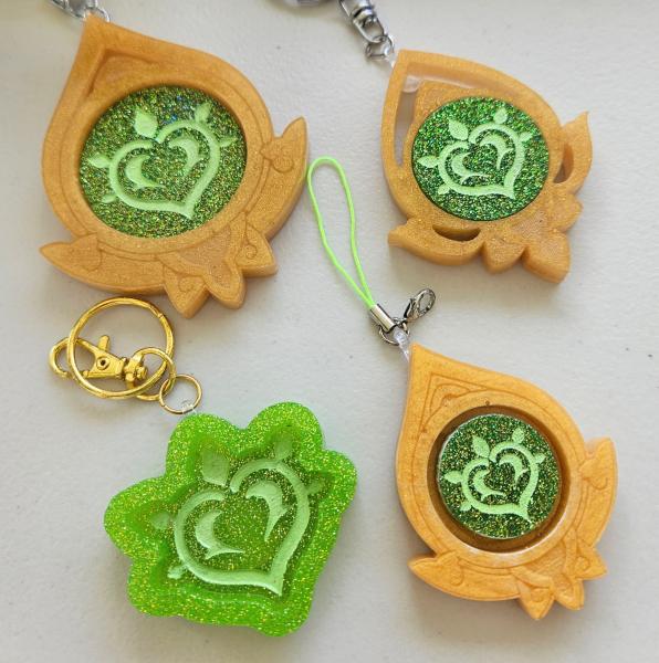 Genshin Standard Vision Keychains picture