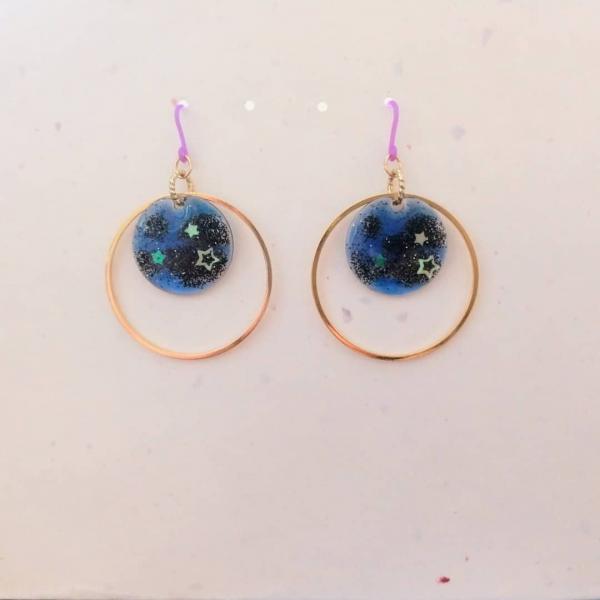 Galaxy Drop Earrings picture