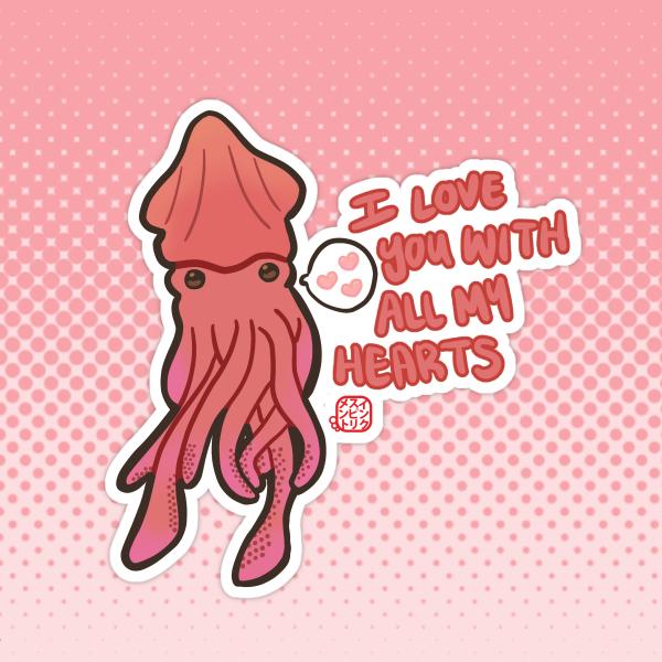 Squid Heart Love