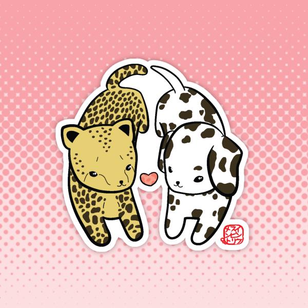 Cheetah & Dalmatian picture