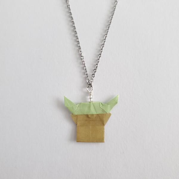 Baby Yoda necklace picture