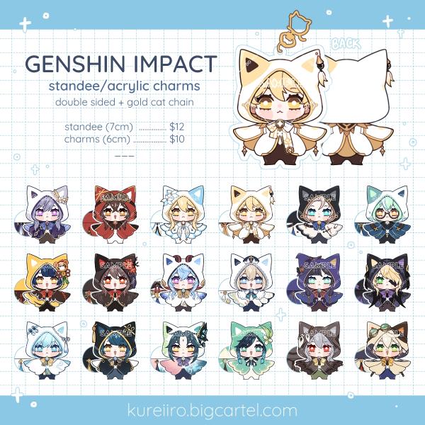 Genshin Impact Acrylic Charms picture