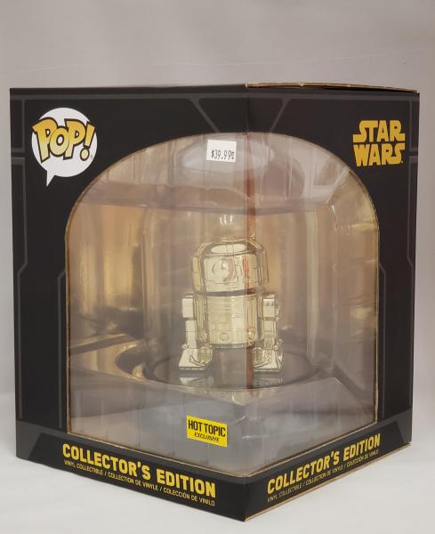 R2-D2 (Chrome Dome) Collector's Edition Hot Topic Star Wars Funko Pop!