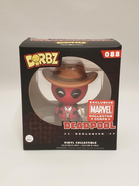 Deadpool (Cowboy) 88 Marvel Collector Corps Funko Dorbz