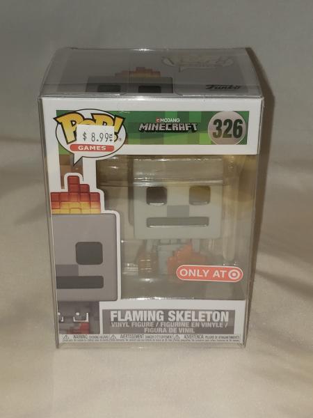 Flaming Skeleton 326 Minecraft Funko Pop!