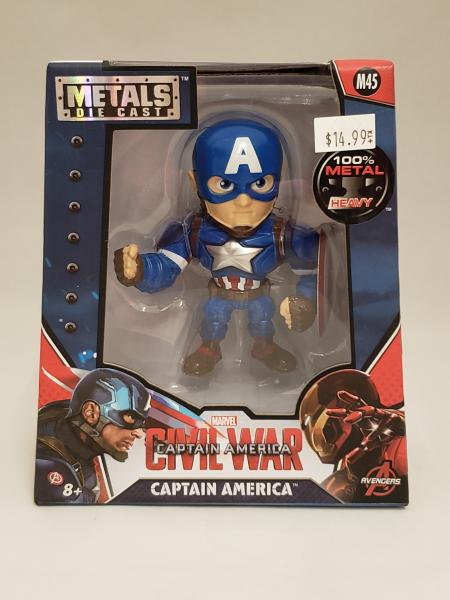 Captain America (Civil War) Metals Die Cast 4"